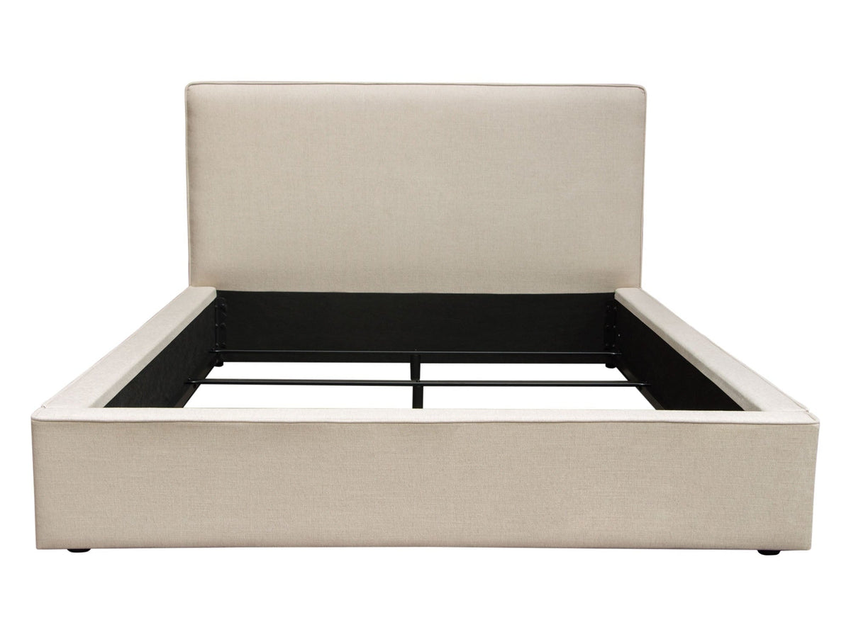 Cloud Sand Eastern King Bed by Diamond Sofa at Eve Furniture