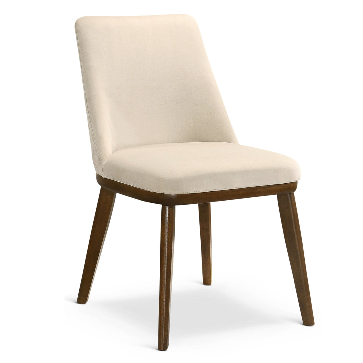 Clove Beige Velvet Dining Chair (Set Of 2) by Ashcroft Imports at Eve Furniture