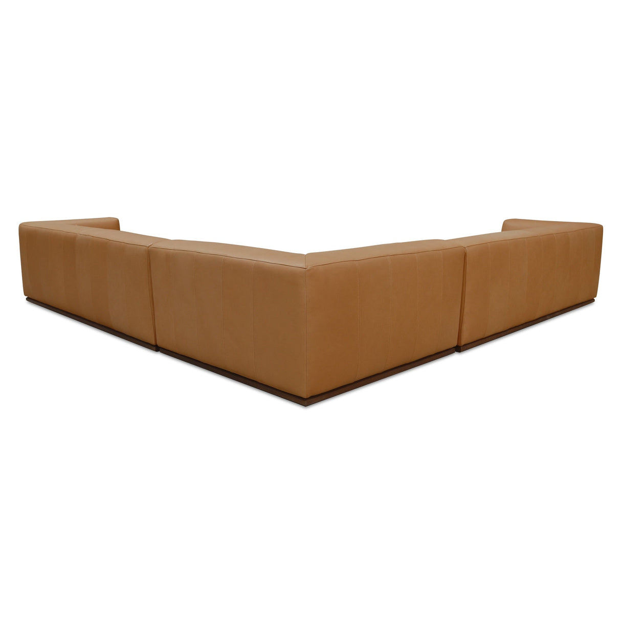 Clove Tan L-Shaped Sectional by Moe's Home at Eve Furniture