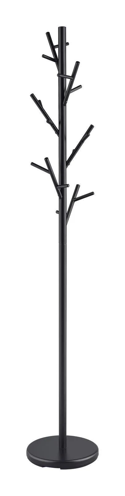 Clover Black 18-Hook Coat Rack by Coaster at Eve Furniture