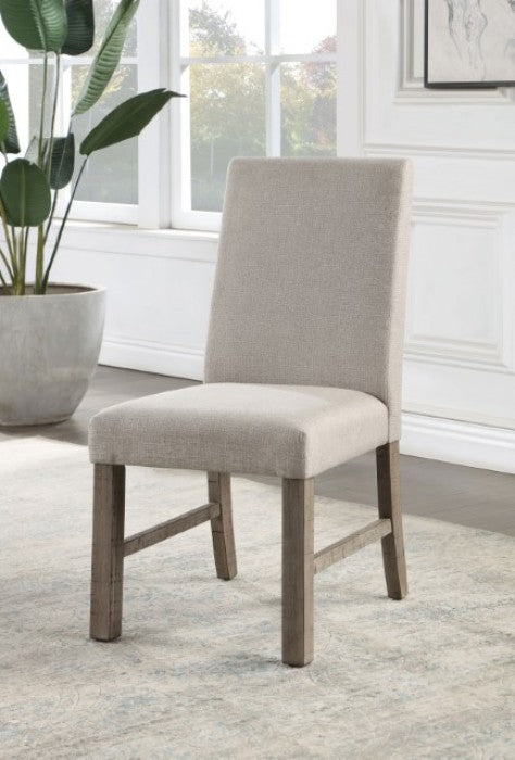 San Antonio Gray Side Chair by Furniture of America at Eve Furniture