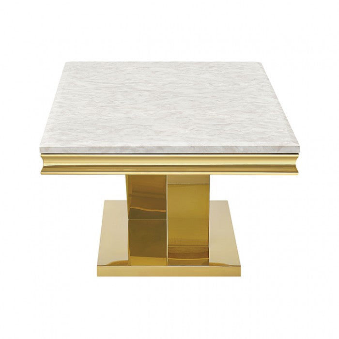 Villarsglane Gold/Beige Coffee Table
