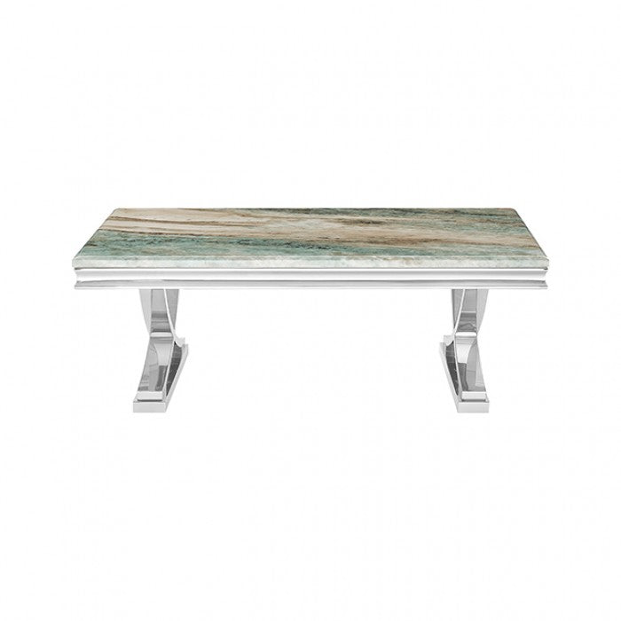 Wettingen Chrome/Gray Coffee Table