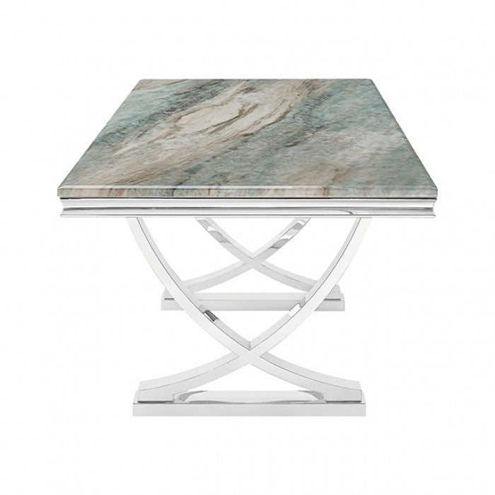 Wettingen Chrome/Gray Coffee Table