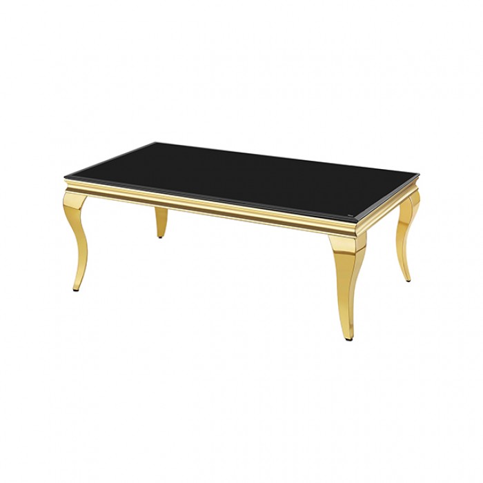 Wetzikon Gold/Black Coffe Table