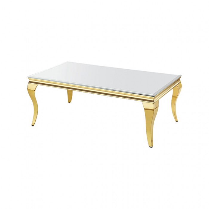 Wetzikon Gold/White Coffee Table