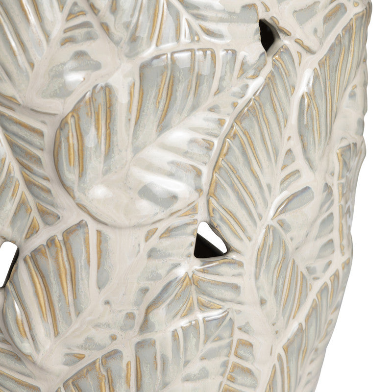 Coastal Leaf Beige Table Lamp by Crestview at Eve Furniture