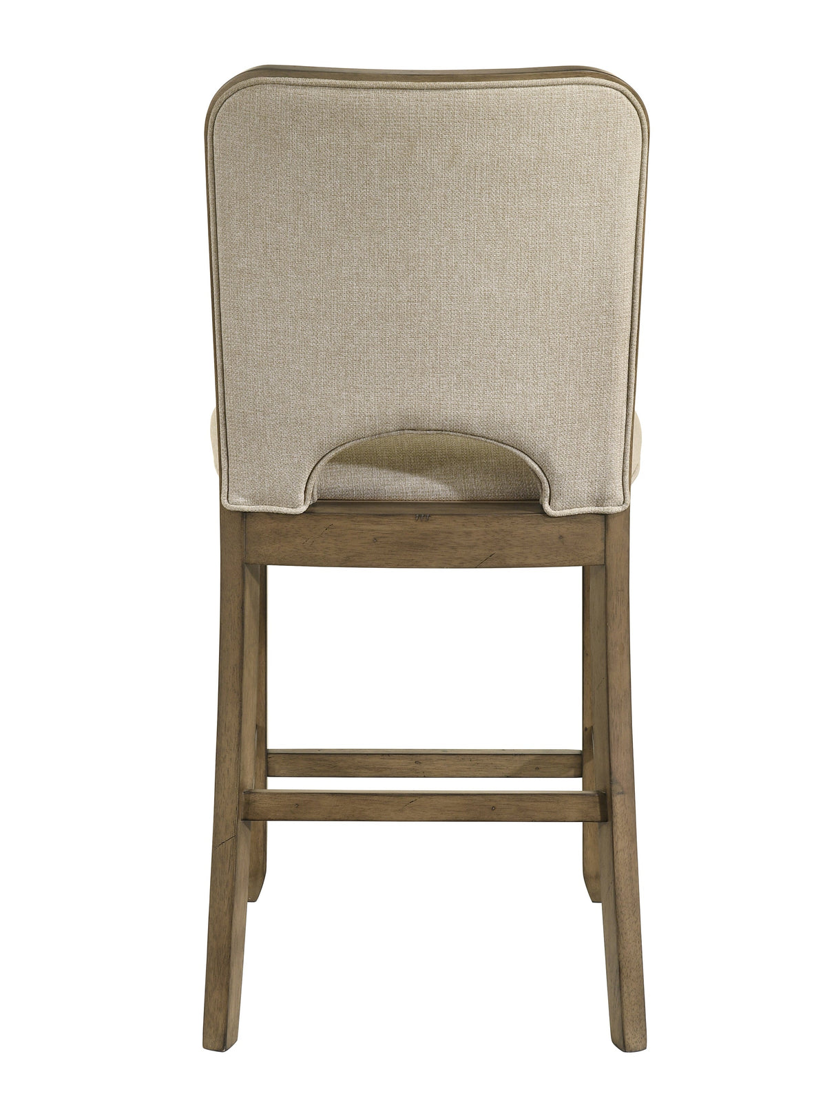 Cockrell Brown/Beige Counter Height Chair (Set of 2) by Crown Mark at Eve Furniture
