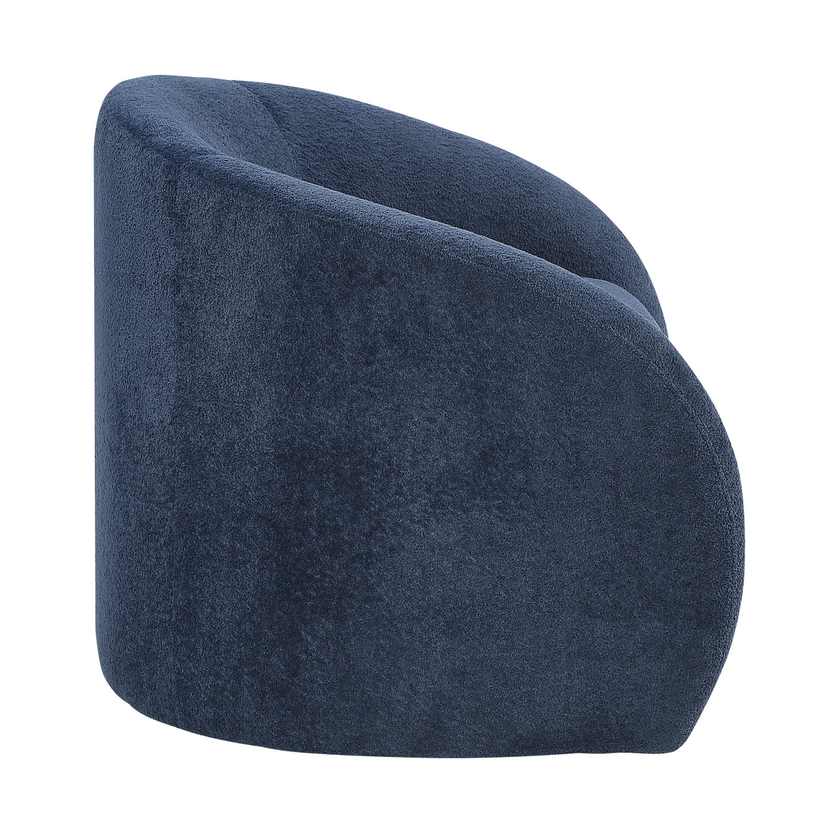 Cocoon Blue Swivel Chair by Homelegance at Eve Furniture