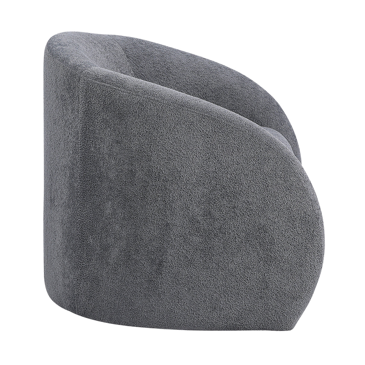Cocoon Dark Gray Swivel Chair by Homelegance at Eve Furniture
