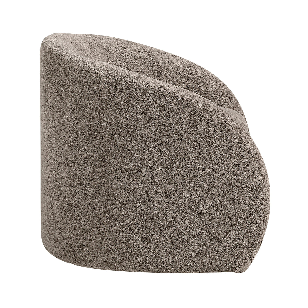 Cocoon Taupe Swivel Chair by Homelegance at Eve Furniture