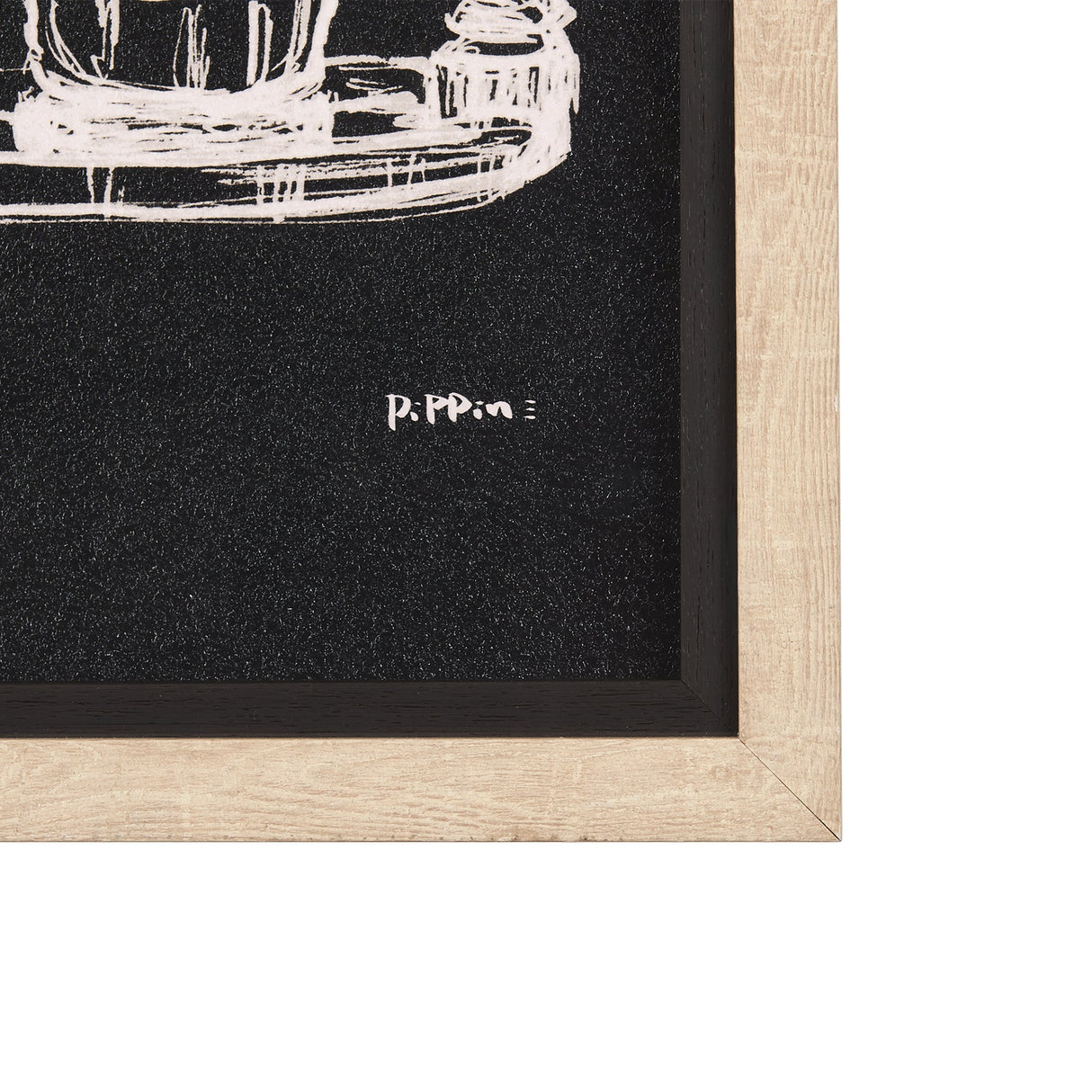 Coffee Maker Study by Mercana Studio a Hand Embellished Textured Framed Art Print Matted under Glass by Mercana at Eve Furniture