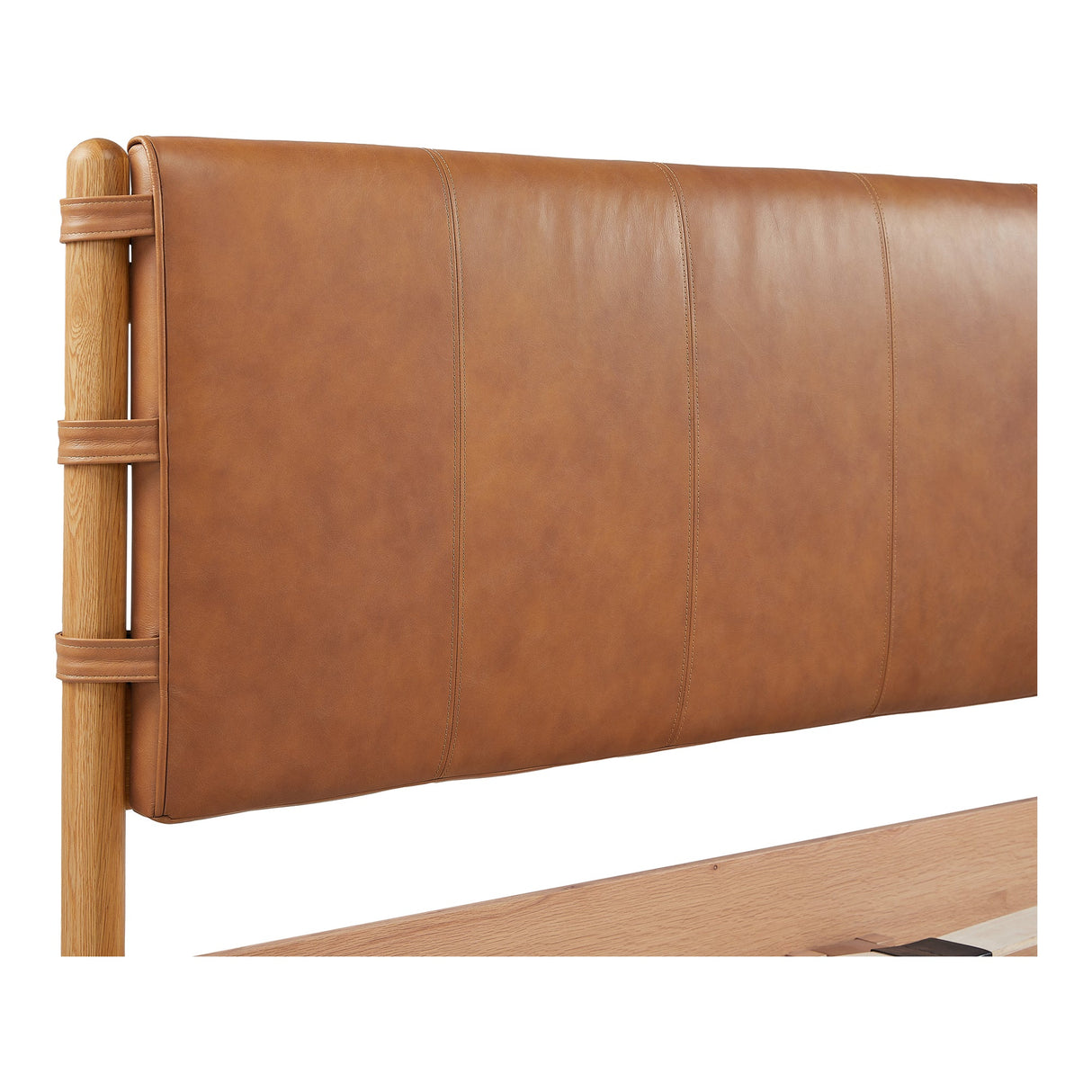 Colby Natural King Bed by Moe's Home at Eve Furniture