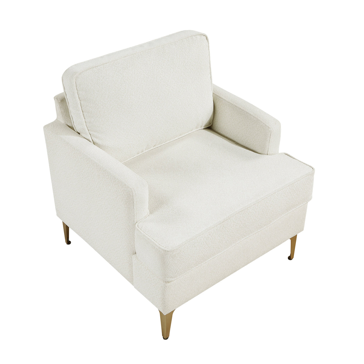 Colette Beige Accent Chair by Homelegance at Eve Furniture