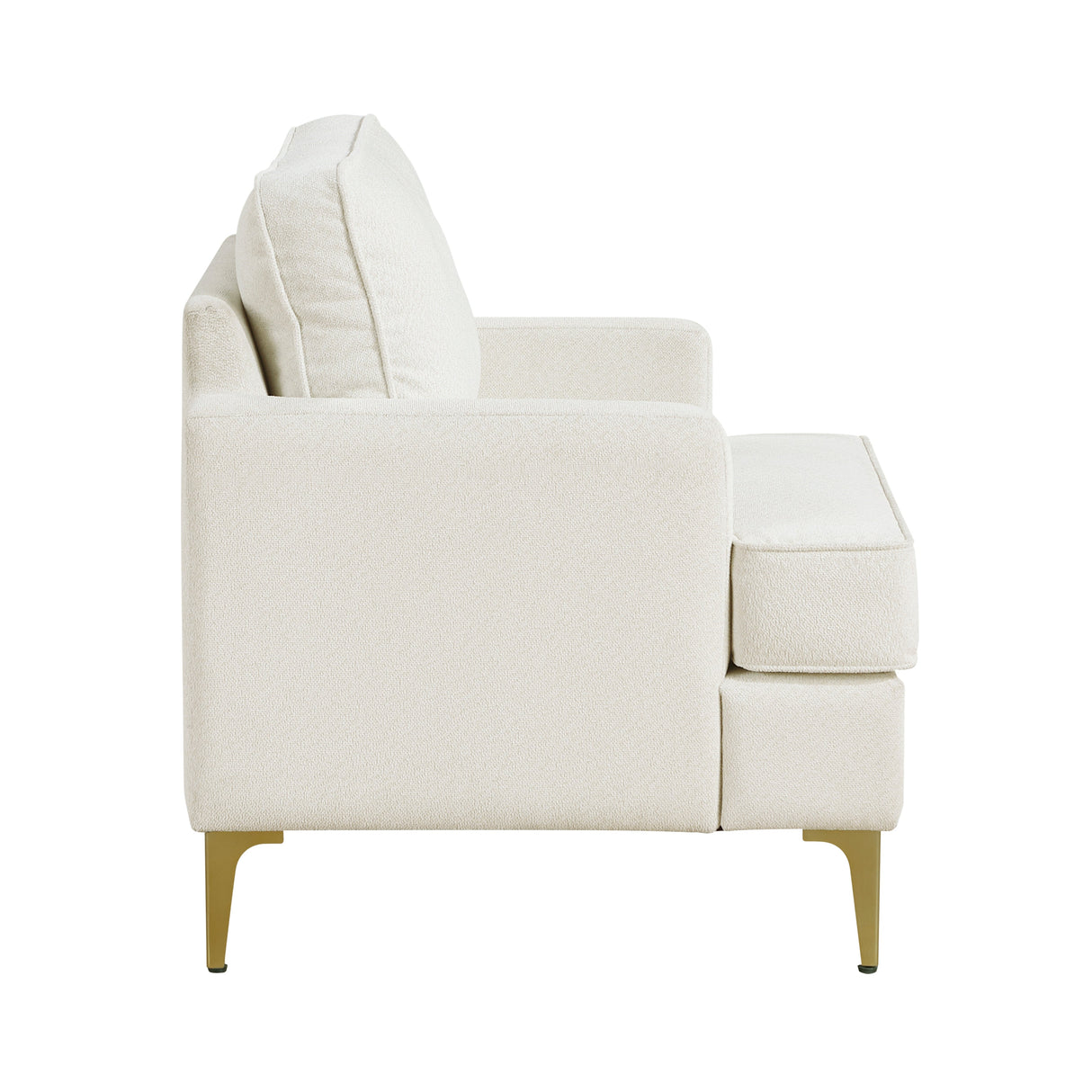 Colette Beige Accent Chair by Homelegance at Eve Furniture