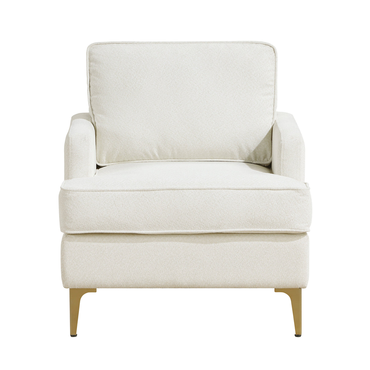 Colette Beige Accent Chair by Homelegance at Eve Furniture