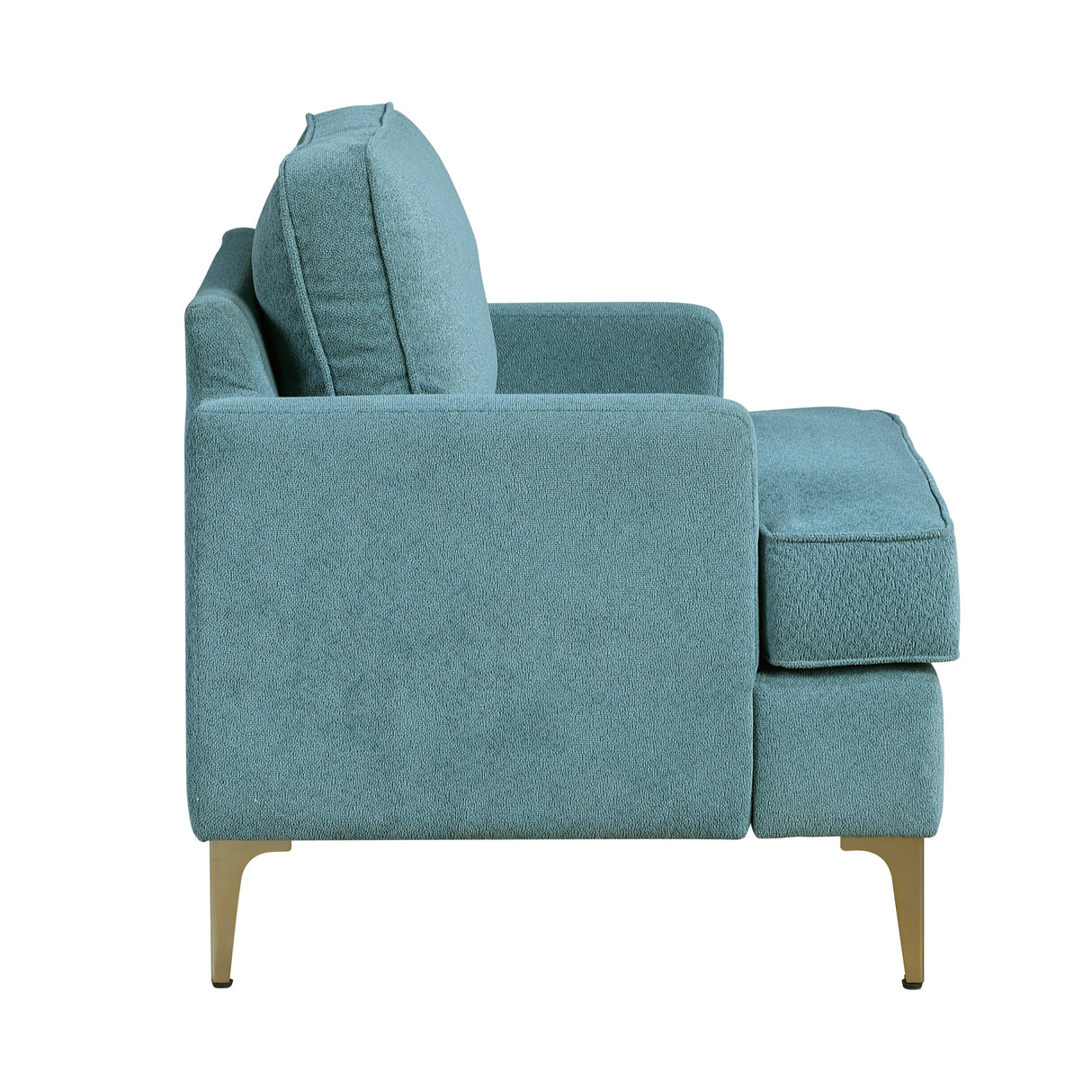Colette Blue Accent Chair by Homelegance at Eve Furniture