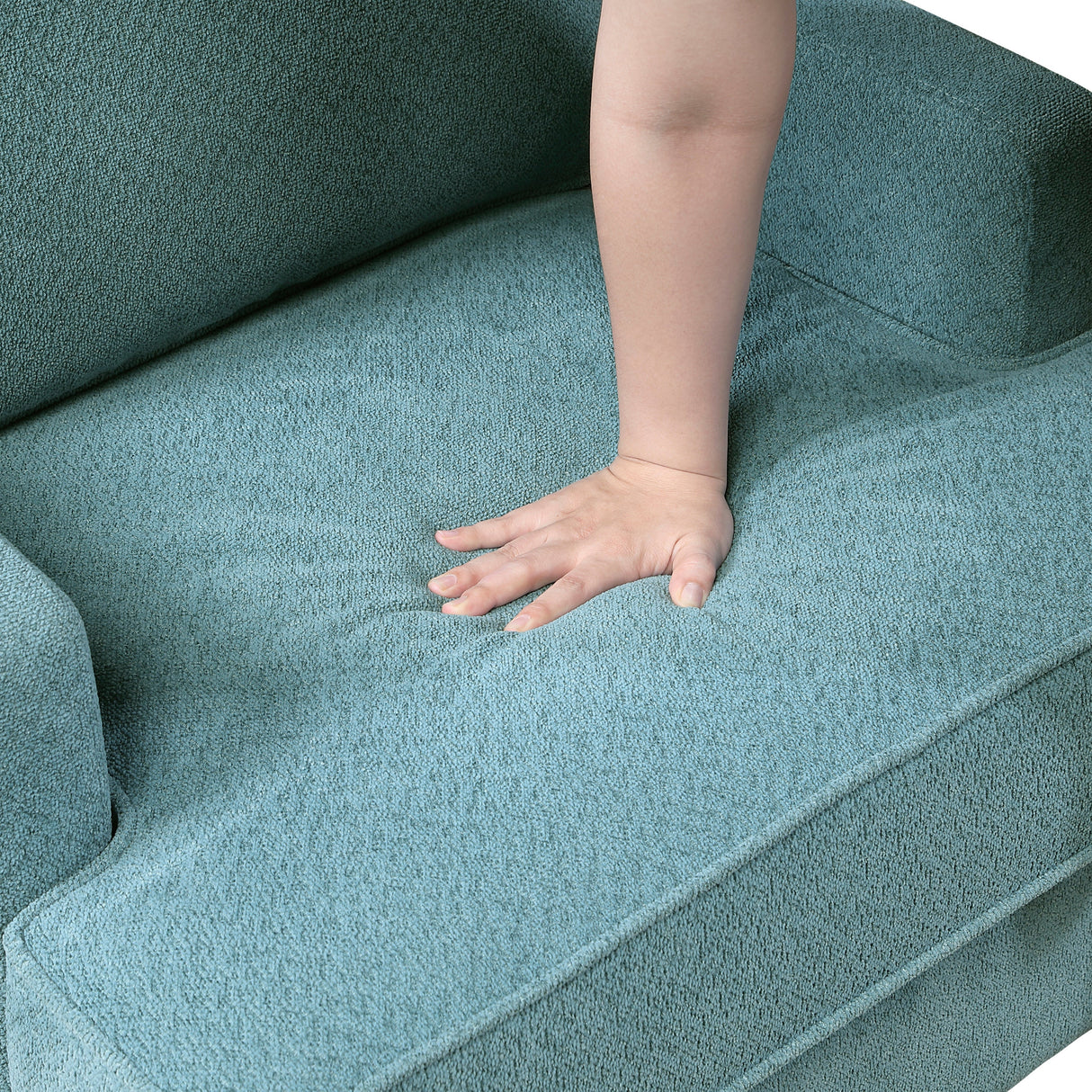 Colette Blue Accent Chair by Homelegance at Eve Furniture
