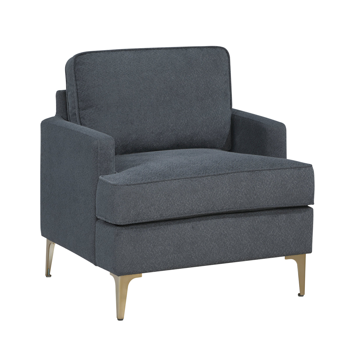 Colette Dark Gray Accent Chair by Homelegance at Eve Furniture