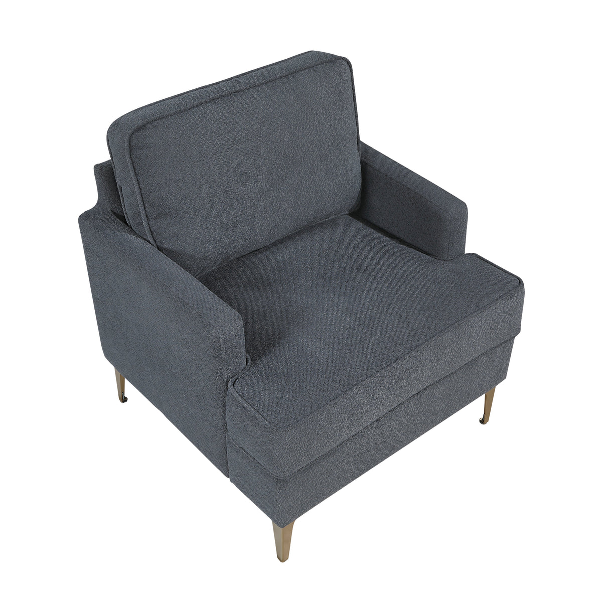 Colette Dark Gray Accent Chair by Homelegance at Eve Furniture