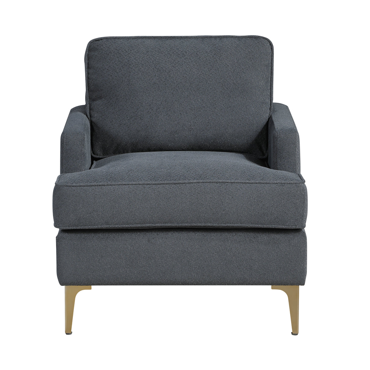Colette Dark Gray Accent Chair by Homelegance at Eve Furniture