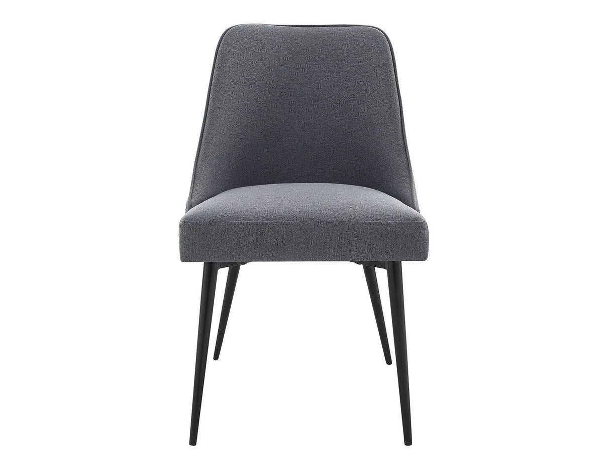Colfax Side Chair Charcoal, Set of 2 by Steve Silver at Eve Furniture