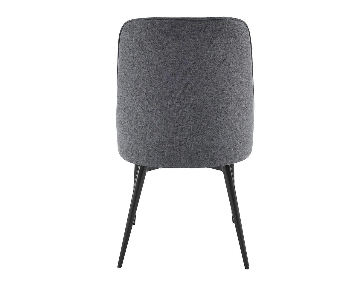 Colfax Side Chair Charcoal, Set of 2 by Steve Silver at Eve Furniture