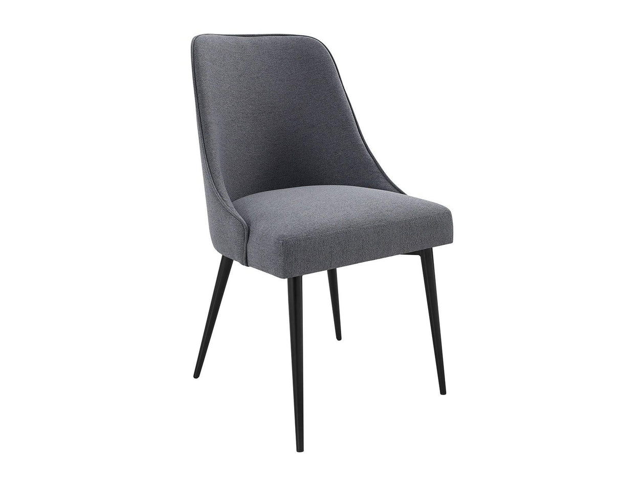 Colfax Side Chair Charcoal, Set of 2 by Steve Silver at Eve Furniture