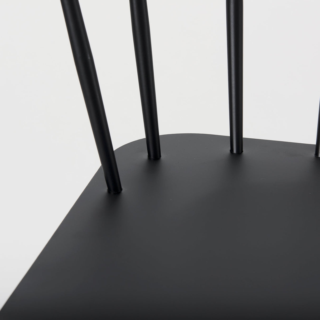 Colin Black Metal Bar Stool by Mercana at Eve Furniture