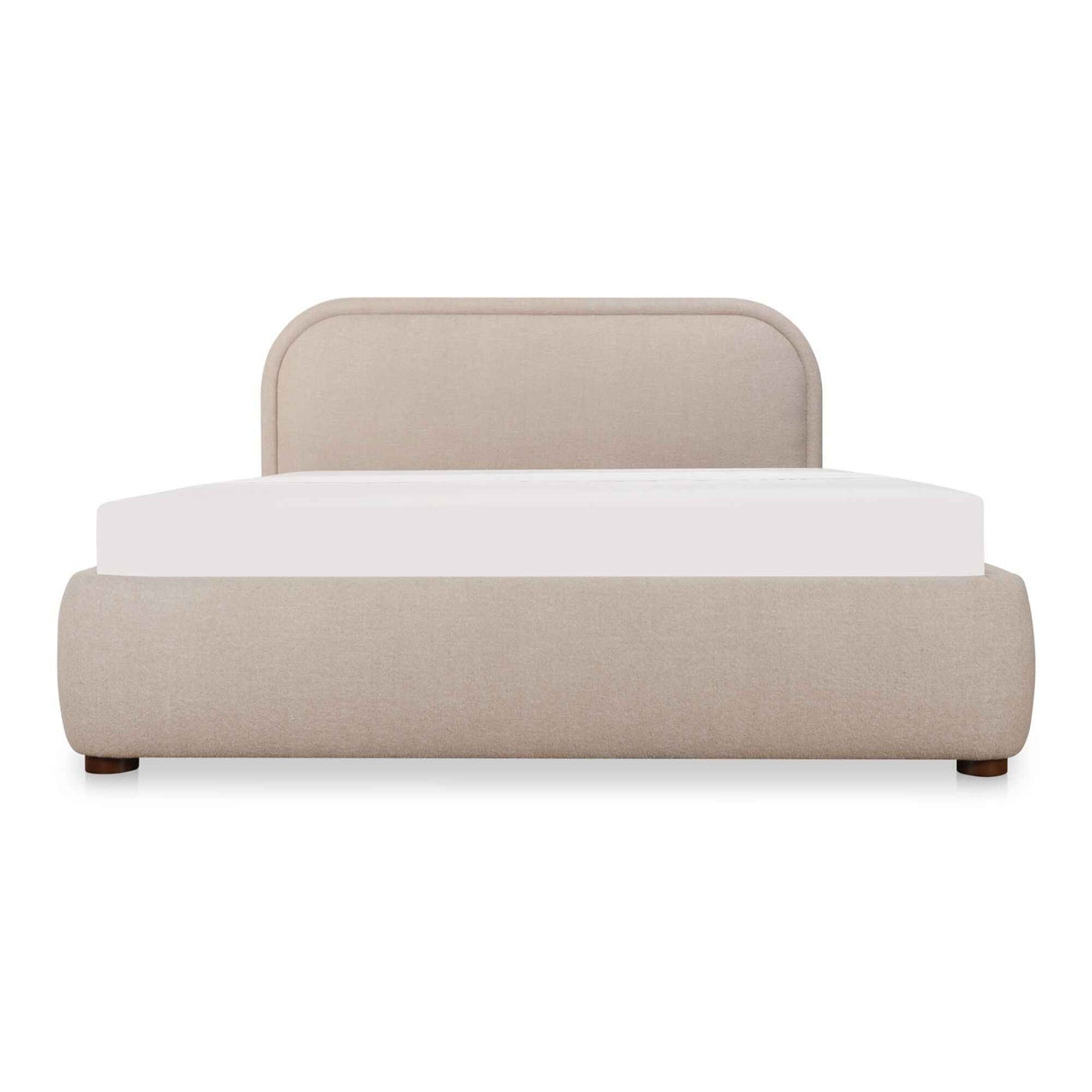 Colin Light Brown King Storage Bed by Moe's Home at Eve Furniture