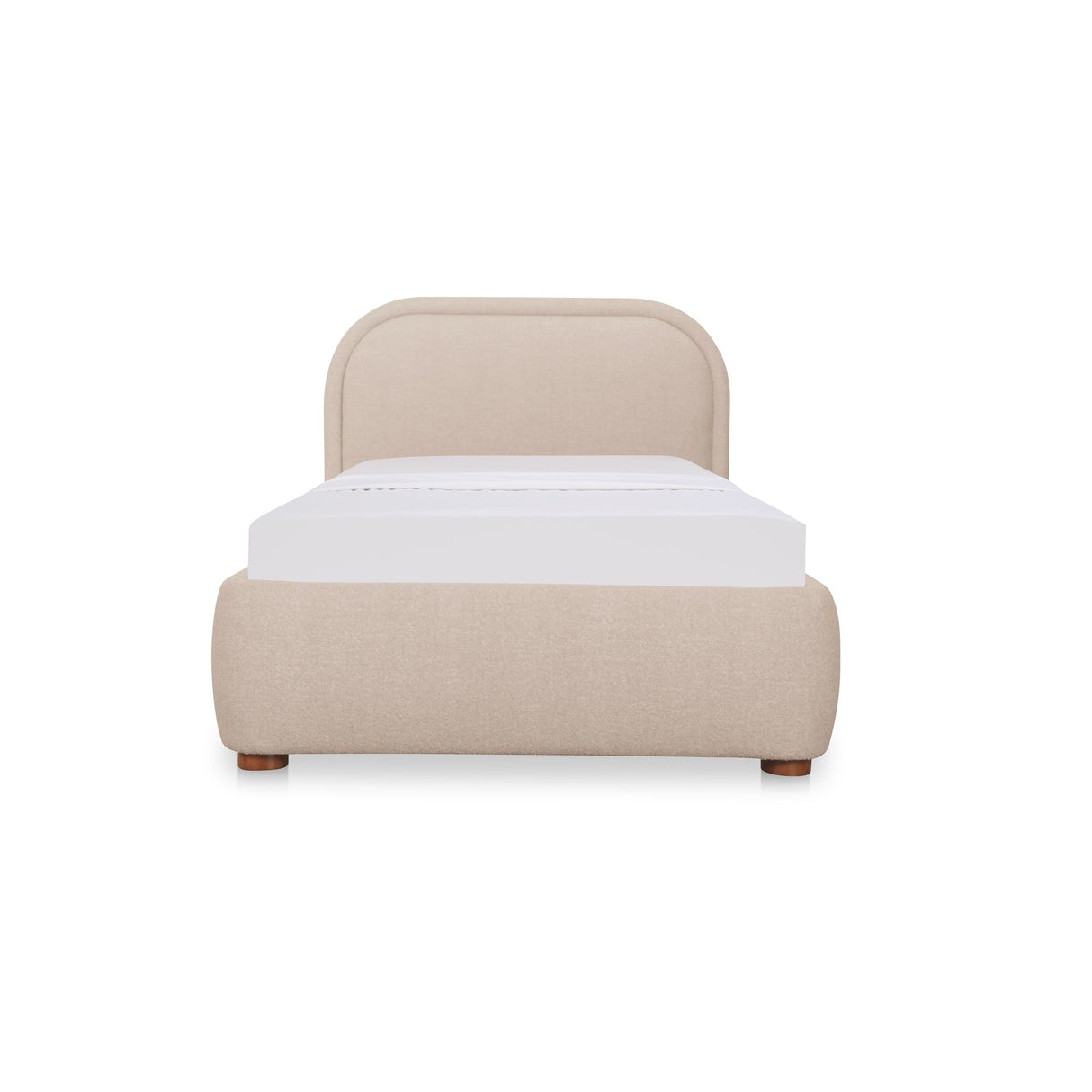 Colin Light Brown Twin Bed by MOES at Eve Furniture