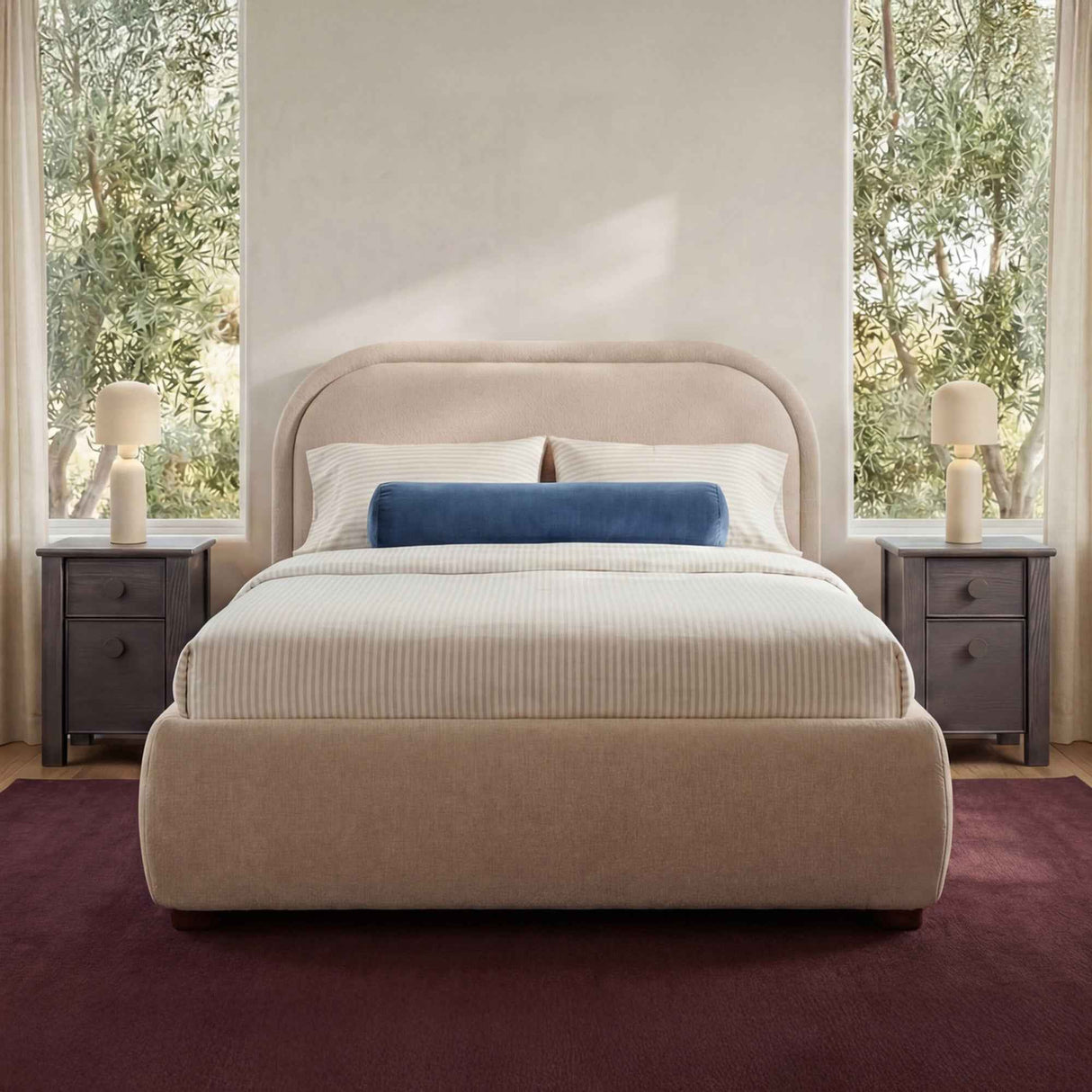 Colin Light Brown Twin Bed by Moe's Home at Eve Furniture