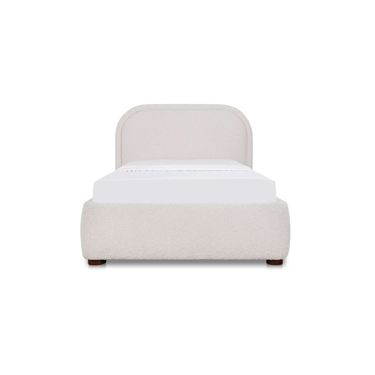 Colin Oatmeal Twin Bed by MOES at Eve Furniture