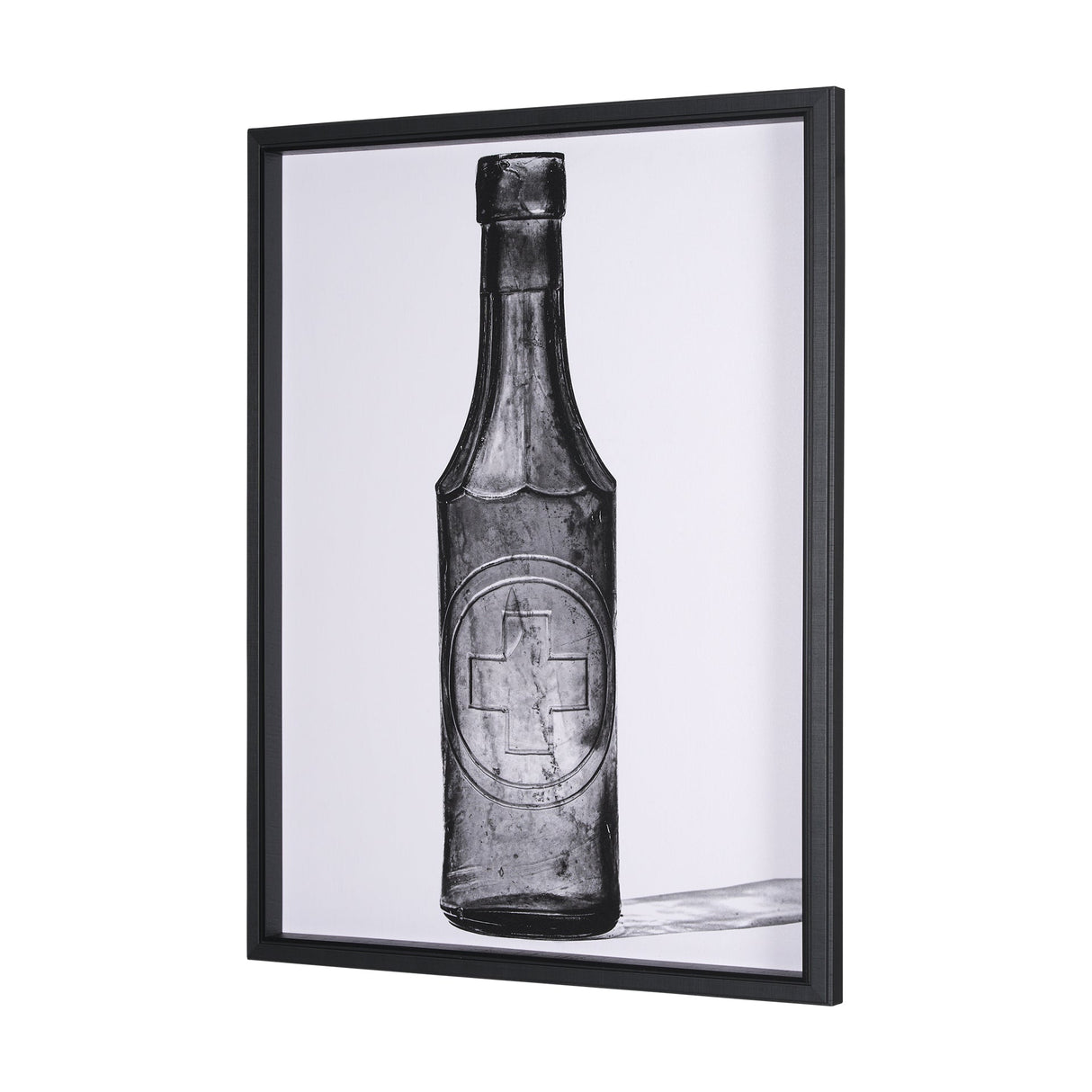 Collected Glassware - Prime by Paige Craig a Hand Embellished Textured Framed Art Print by Mercana at Eve Furniture