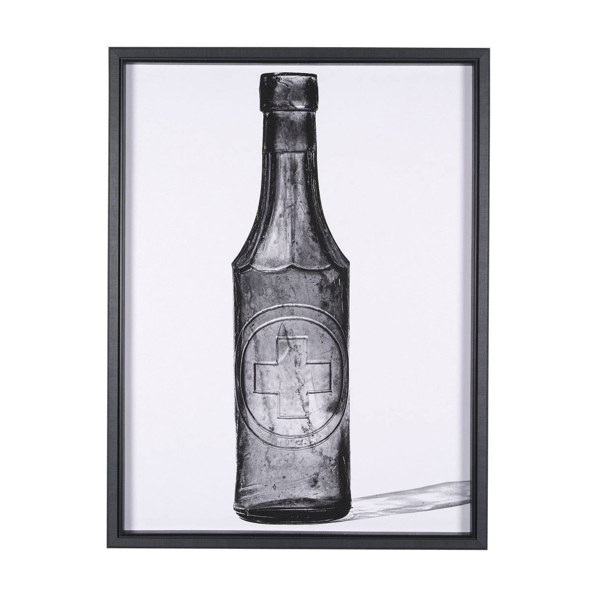Collected Glassware - Prime by Paige Craig a Hand Embellished Textured Framed Art Print by Mercana at Eve Furniture