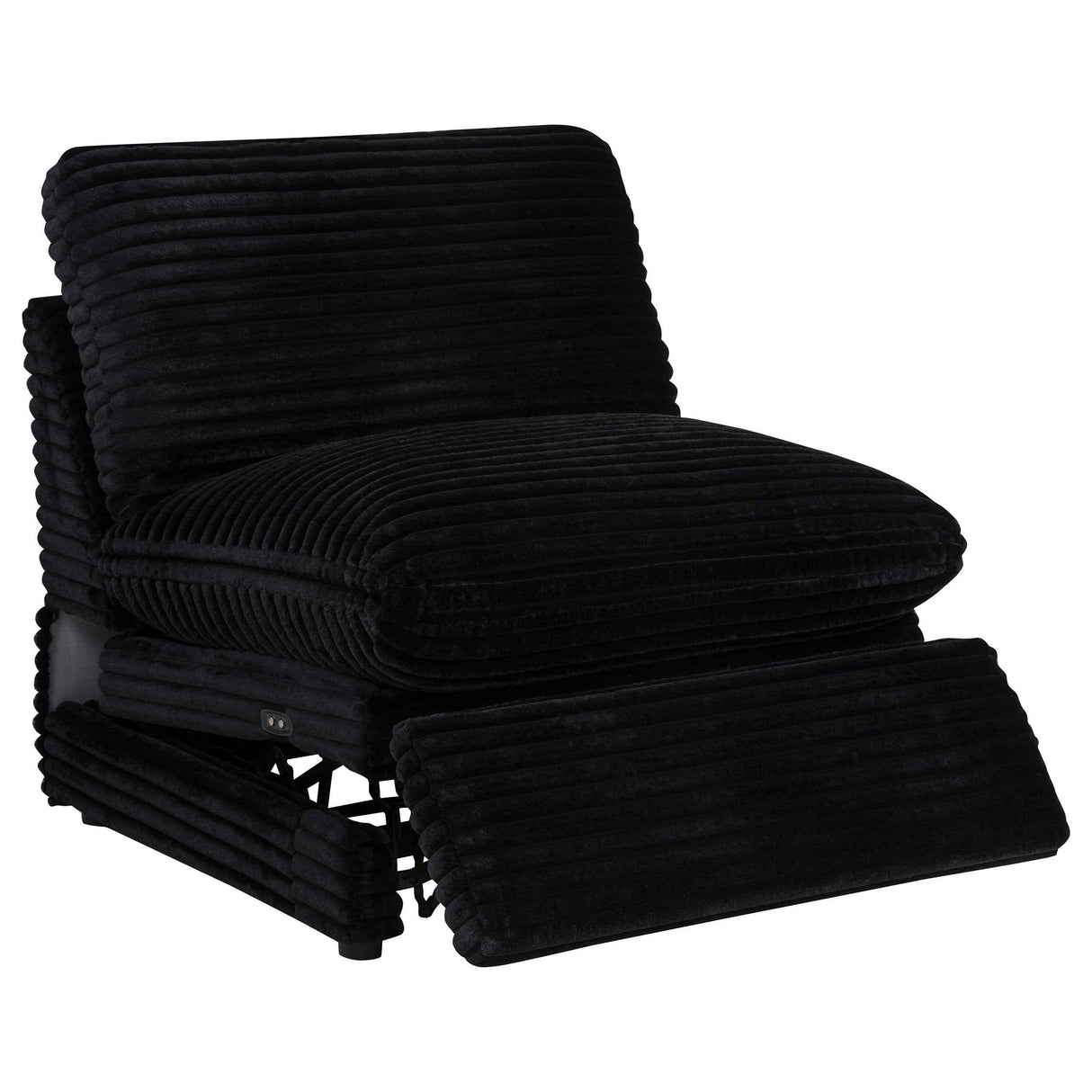 Collins Black 5-Piece Power Reclining Home Theater Seating by Coaster at Eve Furniture