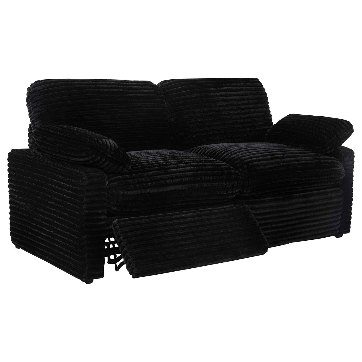 Collins Black Modular Power Loveseat by Coaster at Eve Furniture