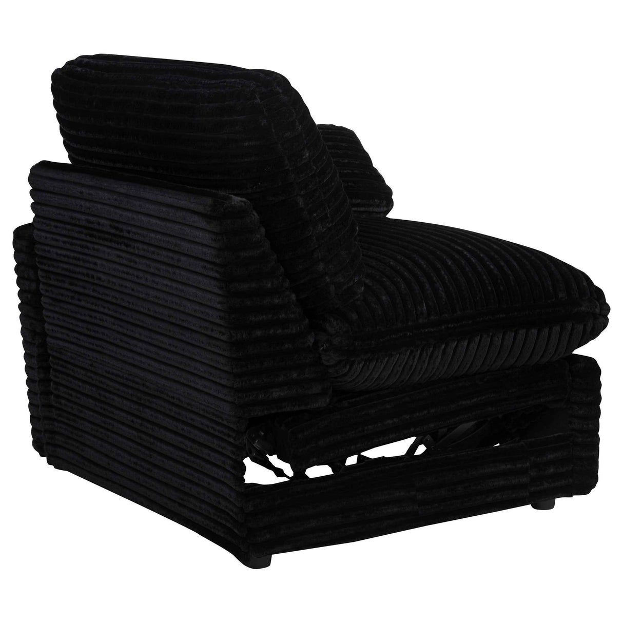 Collins Black Modular Power Loveseat by Coaster at Eve Furniture