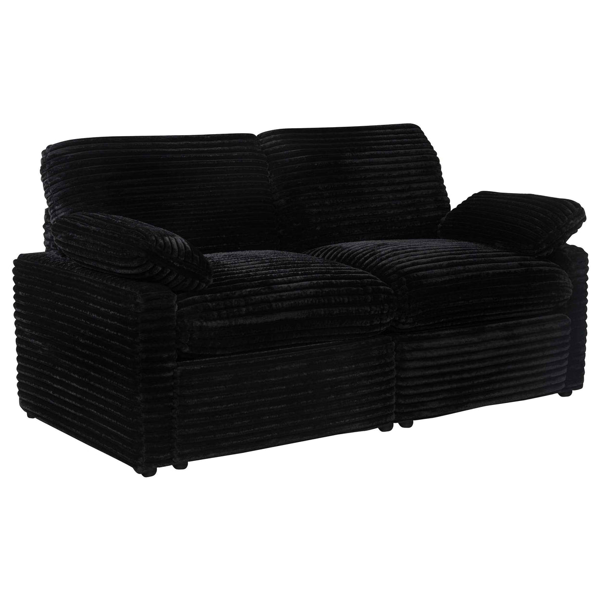 Collins Black Modular Power Loveseat by Coaster at Eve Furniture