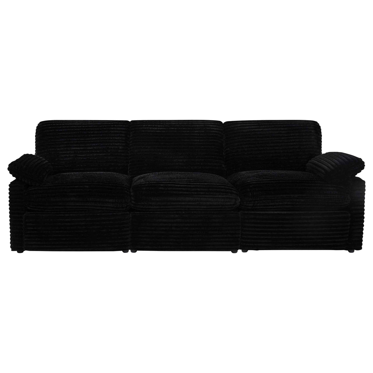 Collins Black Modular Power Sofa by Coaster at Eve Furniture