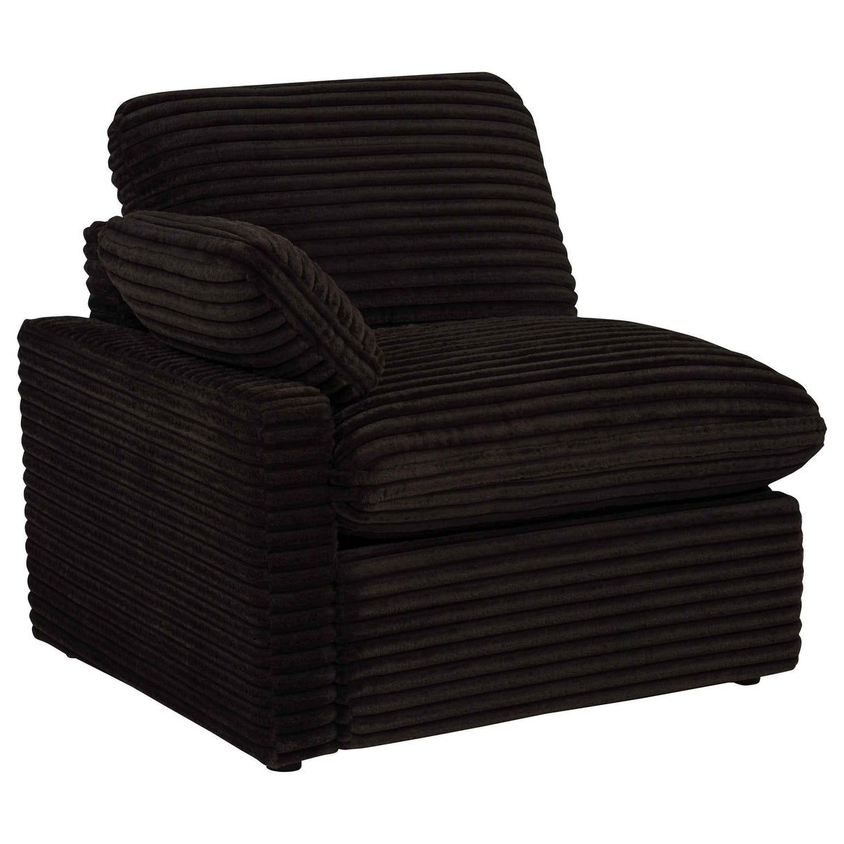 Collins Chocolate Brown Modular Power Loveseat by Coaster at Eve Furniture