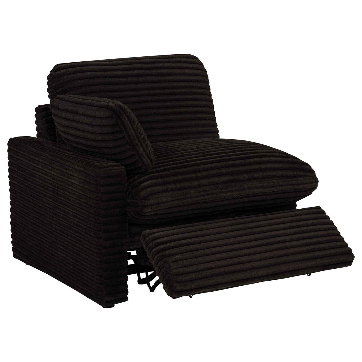 Collins Chocolate Brown Modular Power Loveseat by Coaster at Eve Furniture