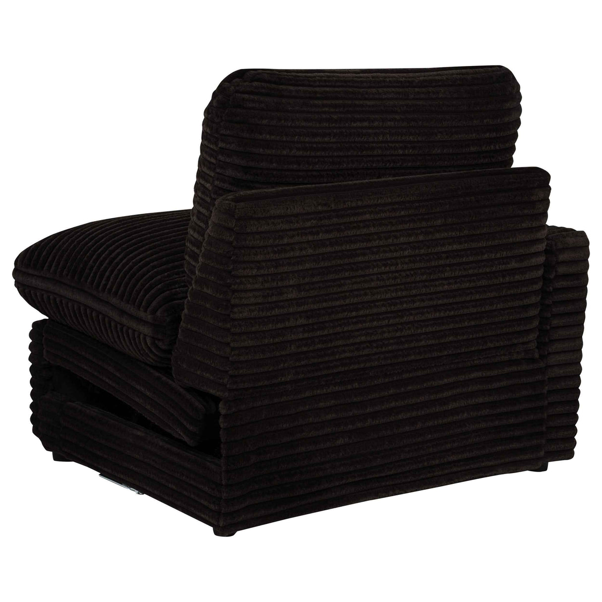 Collins Chocolate Brown Modular Power Loveseat by Coaster at Eve Furniture