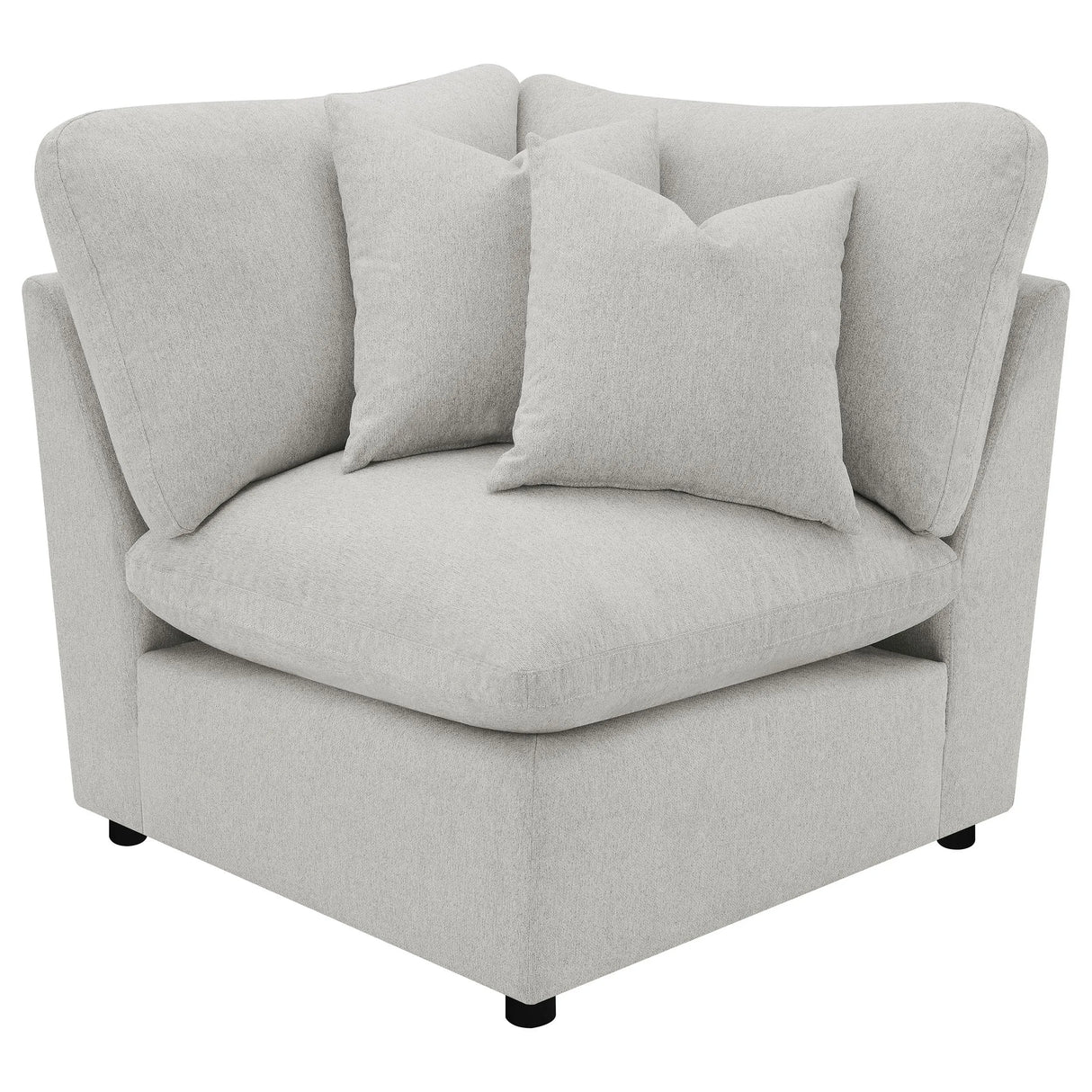 Collins Gray 5-Piece Modular Power Reclining Sectional Sofa by Coaster at Eve Furniture