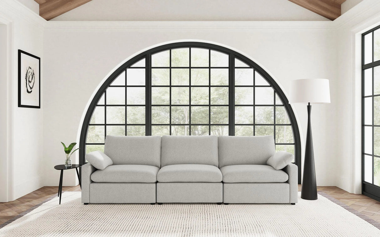 Collins Gray Modular Power Reclining Sofa by Coaster at Eve Furniture