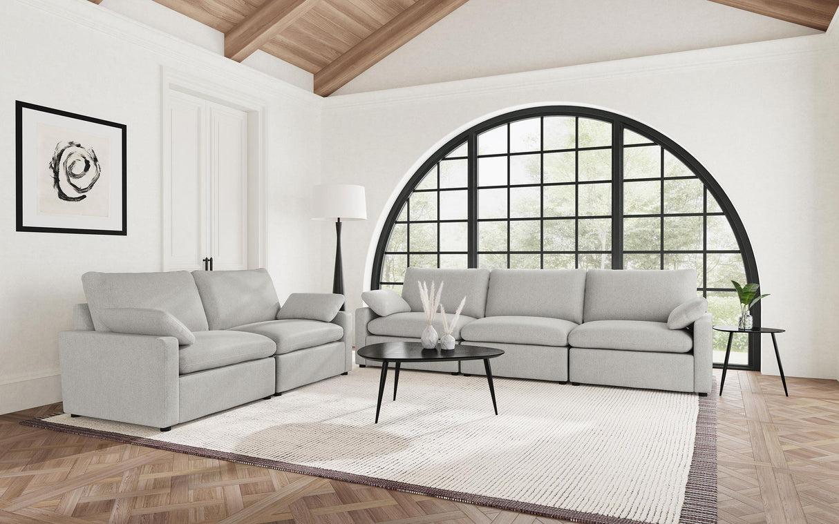 Collins Gray Modular Power Reclining Sofa by Coaster at Eve Furniture