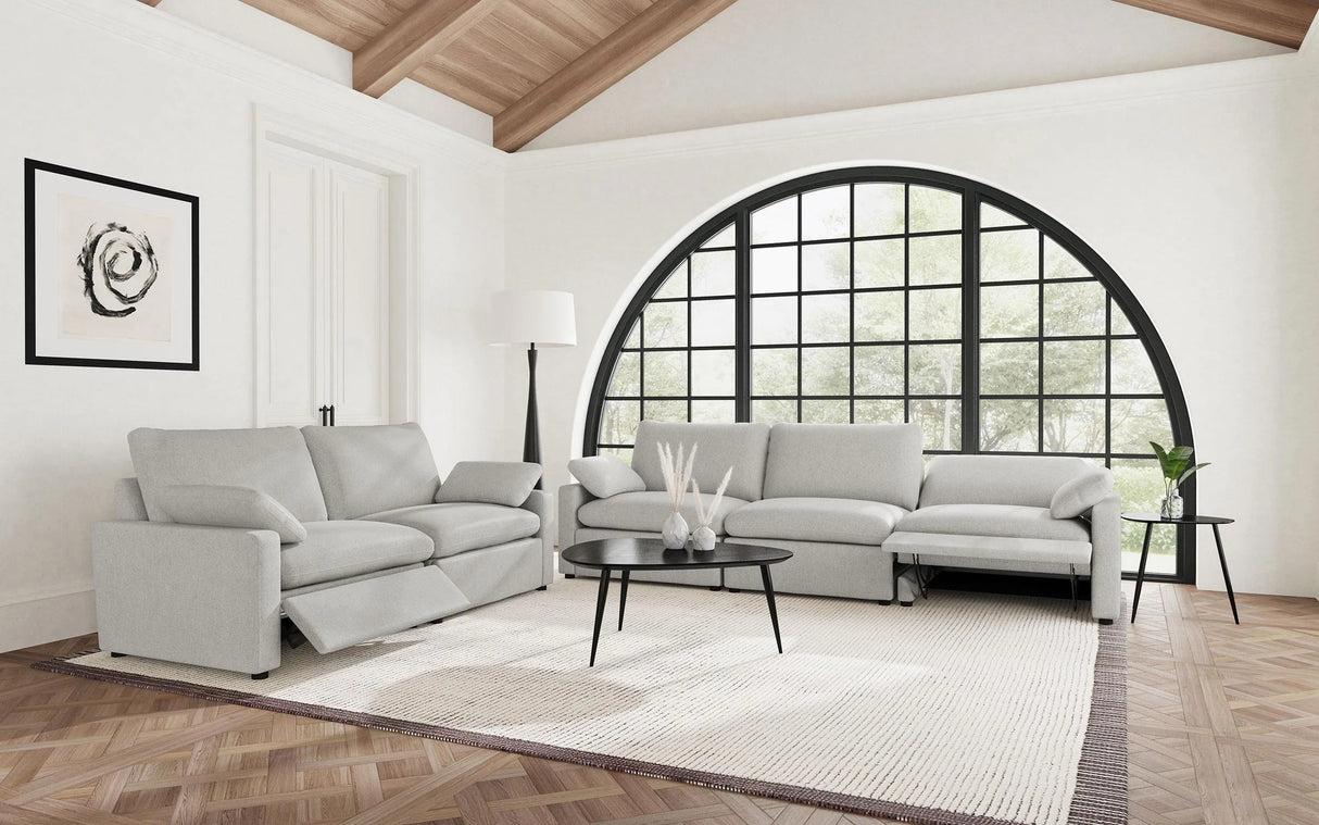 Collins Gray Modular Power Reclining Sofa by Coaster at Eve Furniture