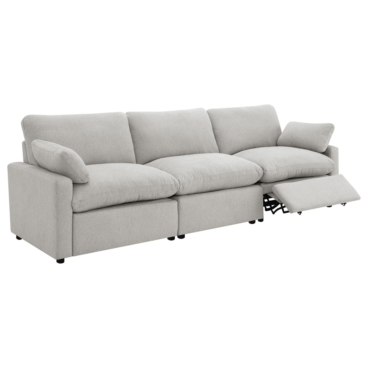 Collins Gray Modular Power Reclining Sofa by Coaster at Eve Furniture