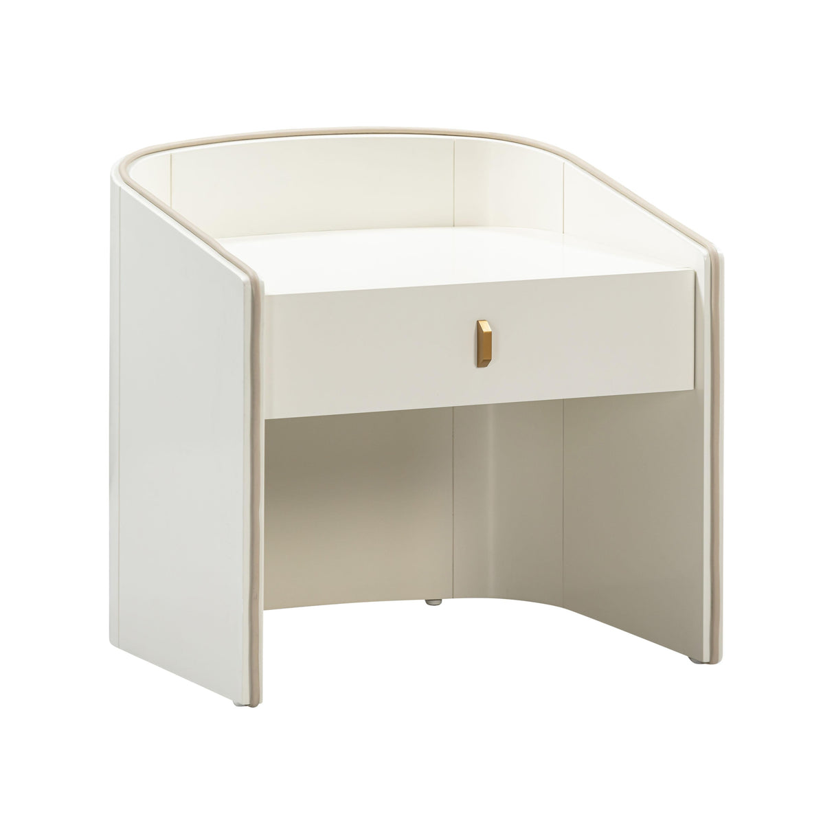 Collins Lacquer Nightstand by TOV Furniture at Eve Furniture