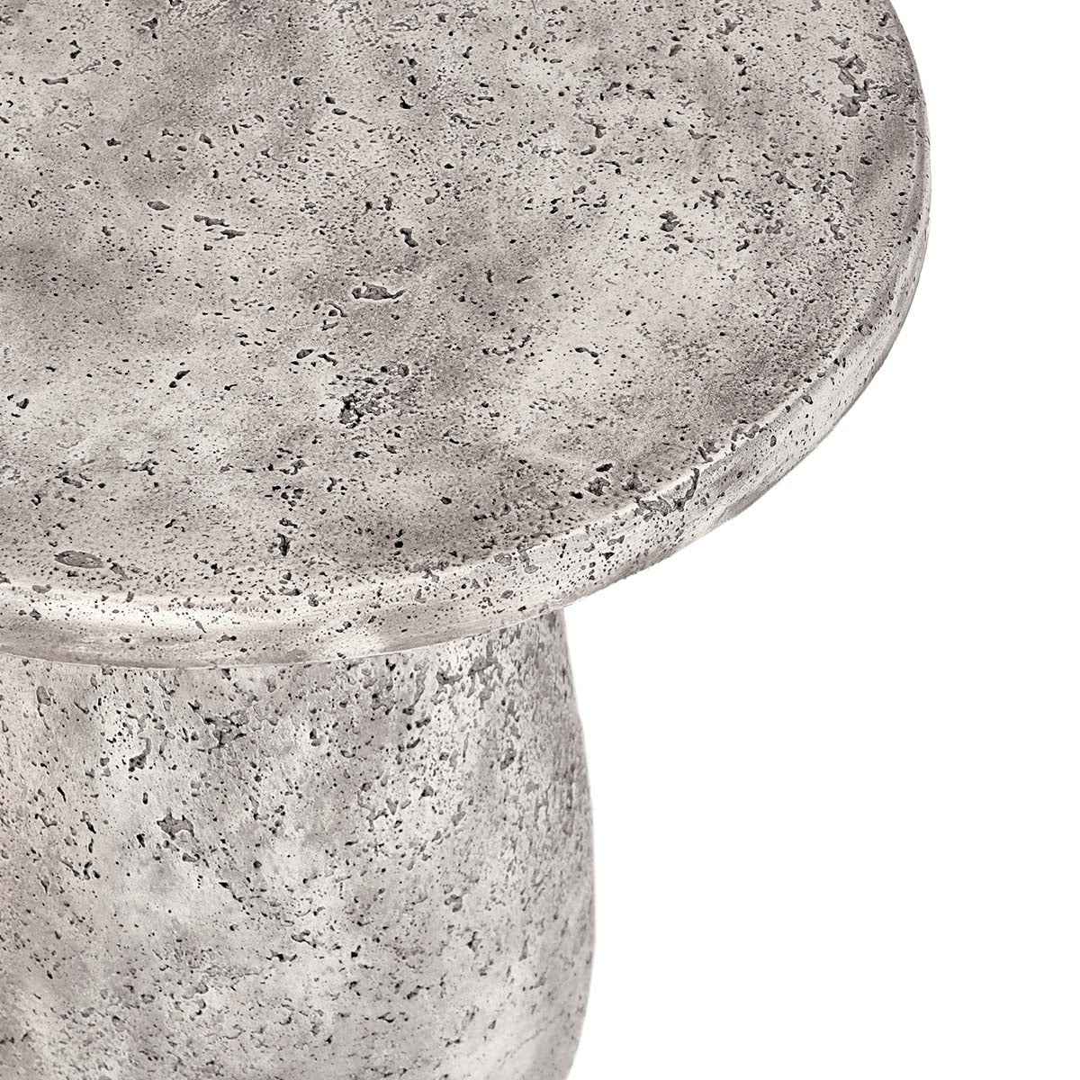 Collins Light Gray Outdoor Accent Table by Classic Home at Eve Furniture